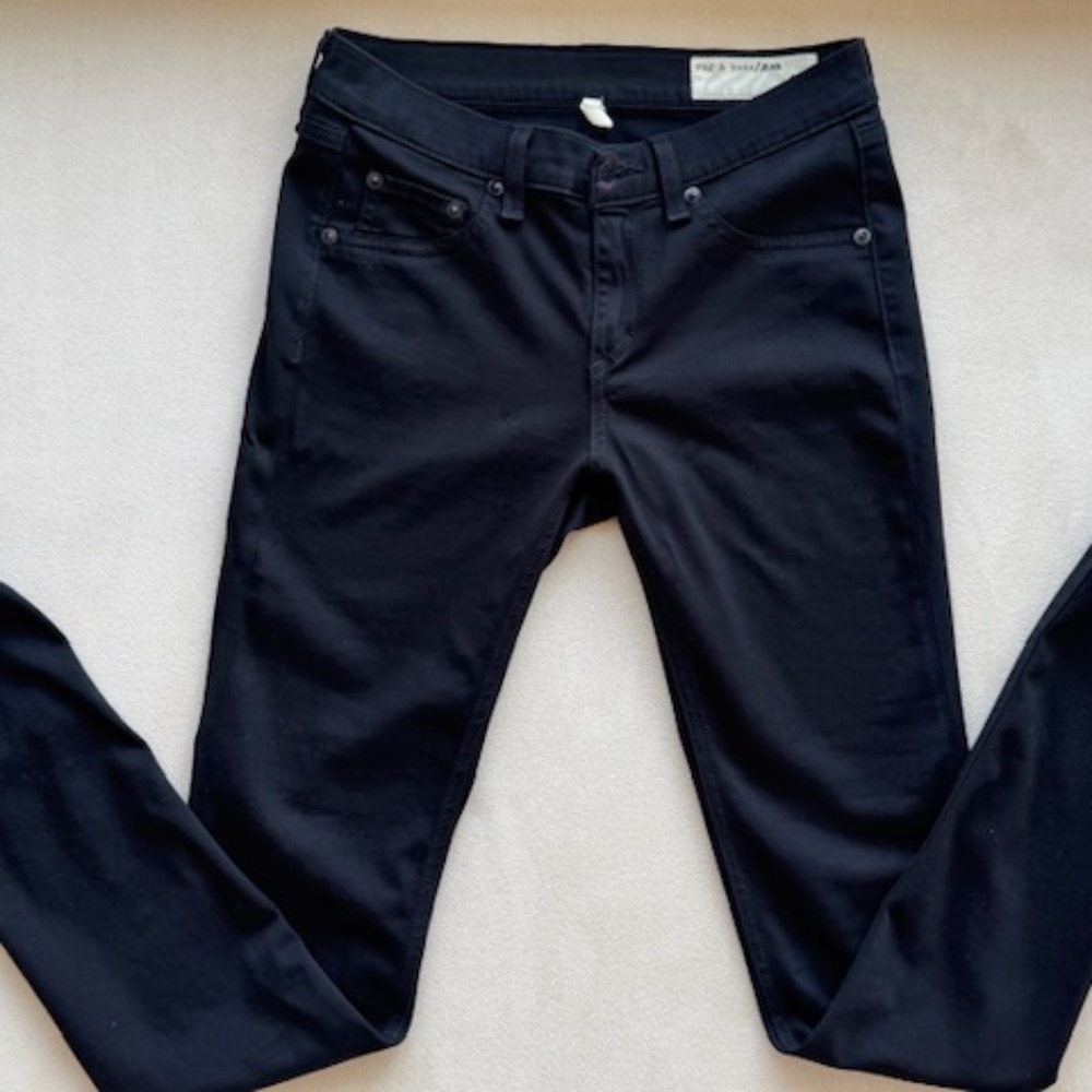 Rag & Bone - Legging Jeans - Black Plush - Size 26